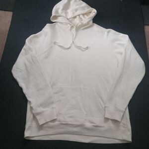 Champion Men's Classic White Hoodie Sz L